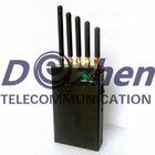 3W Portable 3G Personal Cell Phone Blocker Device VHF UHF Jammer 100 To 240V AC